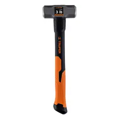 TRUPER - Comba 3 lb (1.3 kg) Octagonal Mango de Fibra de Vidrio 19883 Truper