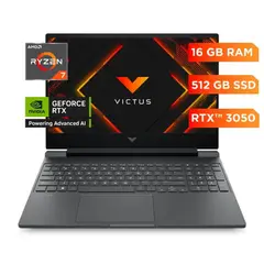 HP - Laptop Gamer Victus 15.6" Windows 11 Home AMD Ryzen 7-7445H 16GB 512GB SSD 15-FB3020LA