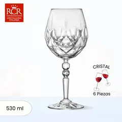 RCR  ITALIA - Copas de Cristal Alkemist Cocktail RCR 530 ml 6 Piezas