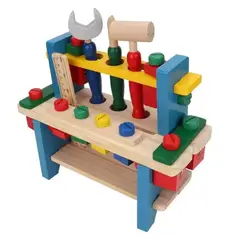 GENERICO - Juego Herramientas Madera Set Didáctico Montessori