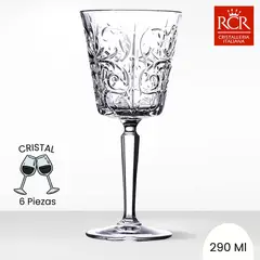 RCR  ITALIA - Copas de Cristal Tattoo RCR 290 ml 6 Piezas