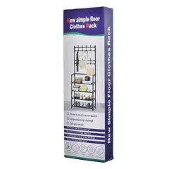 GENERICO - Perchero multifuncional con zapatera 5 Niveles 80 x 29,5 x 172 cm Negro