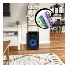 GENERICO - Pack12 Altavoz para Reuniones en Negro Y+Papel de Regalo