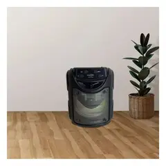 GENERICO - Pack4 Altavoz con Bluetooth y Soporte para Celular en Negro