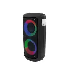 GENERICO - Bocina Bluetooth Portatil y Compacta de Color Negro