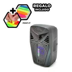 GENERICO - Bocina de Musica para Cumpleaños Y+Post-it Adhesivos