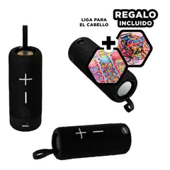 GENERICO - Altoparlante con Alto Volumen en Tono Negr Y+Ligas de Regalo