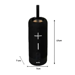 GENERICO - Pack2 Dispositivo de Sonido Compacto Negro Y+Papel de Regalo