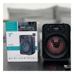 GENERICO - Pack2 Parlante Familiar con Luces LED Y+Papel de Regalo