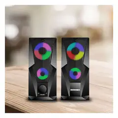 GENERICO - Pack4 Altavoz Resistente en Negro Y+Papel de Regalo