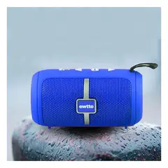 GENERICO - Pack2 Parlante de Potente Rendimiento Azul Y+Regalo Agendita