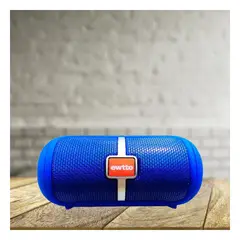 GENERICO - Pack4 Bocina EWTTO de Color Azul Y+Papel de Regalo