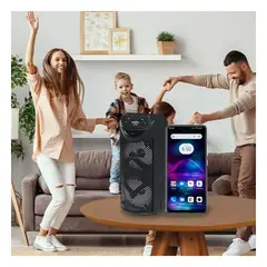 GENERICO - Pack4 Sistema Acustico Duradero en Negro Y+Regalo Stickers