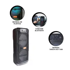 GENERICO - Pack4 Dispositivo de Sonido Elegante Y+Banderitas Adhesivas