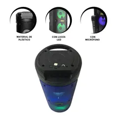 GENERICO - Pack2 Reproductor Duradero de Hogar Negro Y+Regalo Stickers