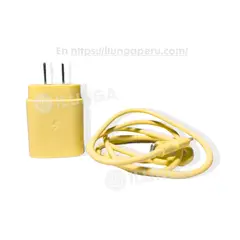 GENERICO - Cargador para Samsung 25W Carga Rápida - amarillo