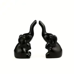 VATYERTY - Par de adornos decorativos de elefantes para parejas