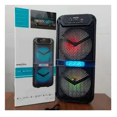 GENERICO - Pack2 Parlante con Conexion USB en Negro Y+Regalo Stickers