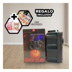 GENERICO - Pack12 Altavoz Portatil para Karaoke Negro Y+Regalo Agendita