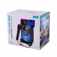 GENERICO - Pack2 Altavoz Compacto Robusto en Azul Y+Ligas de Regalo