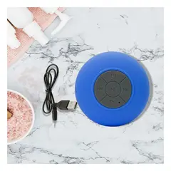 GENERICO - Pack2 Altavoz Inalambrico en Azul Y+Ligas de Regalo