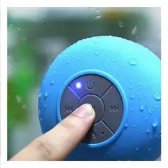 GENERICO - Pack4 Parlante Hermoso para Banos en Tonalidad Azul