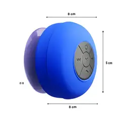 GENERICO - Pack4 Speaker Moderno Aquatico en Azul Y+Regalo Agendita