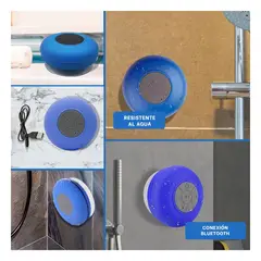GENERICO - Pack6 Altavoz con Rendimiento en Azul Y+Regalo Stickers