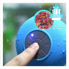 GENERICO - Pack6 Parlante para Tardes en Azul Y+Ligas de Regalo