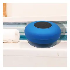 GENERICO - Pack12 Speaker para Ducha Decorativo en Tonalidad Azul