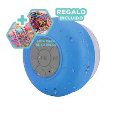 GENERICO - Pack12 Altavoz Inalambrico en Azul Y+Ligas de Regalo