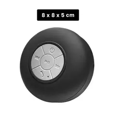 GENERICO - Pack4 Speaker Compacto en Color Negro Y+Regalo Stickers