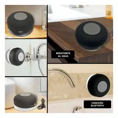 GENERICO - Pack6 Altavoz con Rendimiento en Negro Y+Regalo Stickers