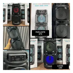 GENERICO - Pack6 Parlante Portatil en Tono Negro Y+Regalo Agendita