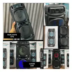 GENERICO - Pack6 Parlante de 4 pulg en Color Negro Y+Regalo Stickers