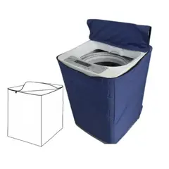 NACIONAL - Funda para Lavadora Impermeable 16-22Kg Azul