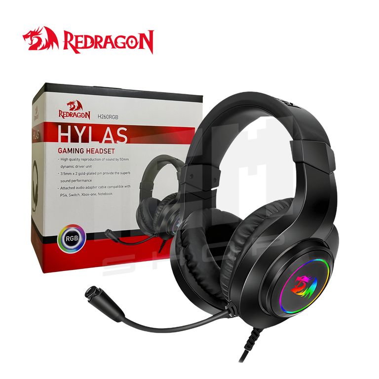 Auriculares Hylas H260-rgb Black