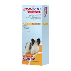BRAVECTO - 1M Triple 2 5-5 Kg X3 Tabletas