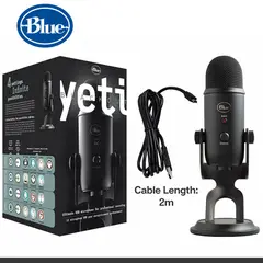BLUE - Micrófono Usb Yeti Negro