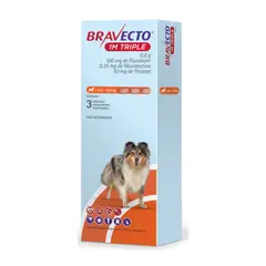 BRAVECTO - 1M Triple 5-10 Kg X3 Tabletas