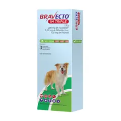 BRAVECTO - 1M Triple 10-20 Kg X3 Tabletas
