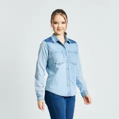 PARADA 111 - BLUSA DENIM MUJER PARADA111 GALILEA