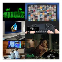 GENERICO - Pack6 Panel de Mini Teclado en Negro Y+Regalo Stickers