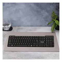 GENERICO - Pack6 Dispositivo de Teclado Buytiti Negro Y+Papel de Regalo