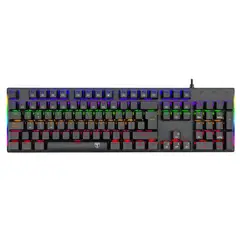 T-DAGGER - T-TGK310-BL-SP NAXOS wired keyboard Rainbow blue switch Spanish LA