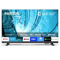 PHILIPS - TELEVISOR 32 32PHD6909 GOOGLE TV SMART