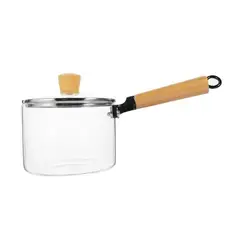 GENERICO - Olla cacerola Vidrio Borosilicato 3.5 L