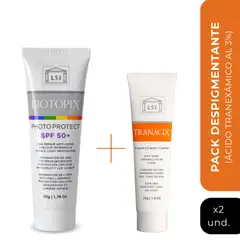 LSI SILDERMA - Pack Despigmentante TRANACIX Y BIOTOPIX