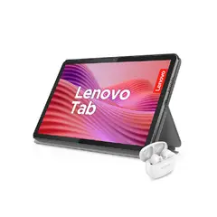 LENOVO - Tablet TB311FU 10.1" IPS 4GB 128GB Android 14 Helio G85 Gris + Case y Audífonos