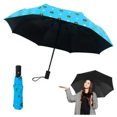 KELLER - Paraguas Plegable con Protección UV Sombrilla de Mano DiseñoOso CL KL5